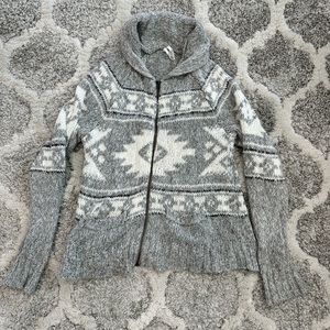 Bethany Mota Zip up Sweater